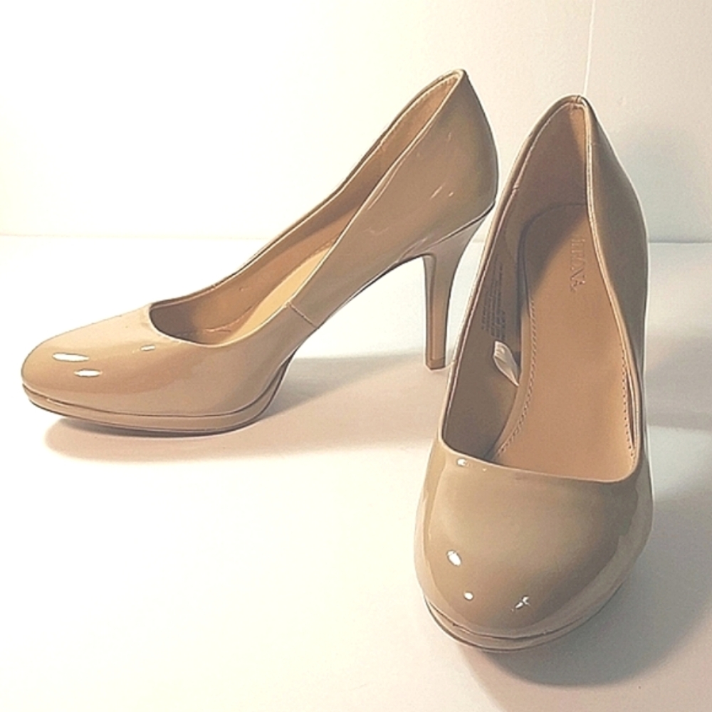 3 for $25- Merona Tan Heels, Size 8.5